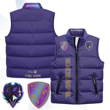BAL "The Flock" Puffer Vest - Printed (V2)