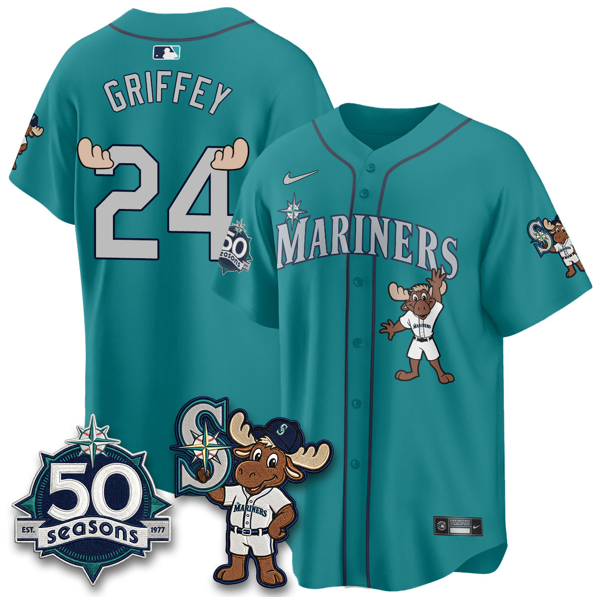 SEA Mascot Jersey - All Stitched