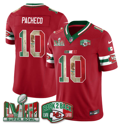 KC Mexico Edition Vapor Jersey - Stitched