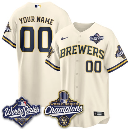 MIL 2026 WS Champions Custom Vapor Jersey - Stitched