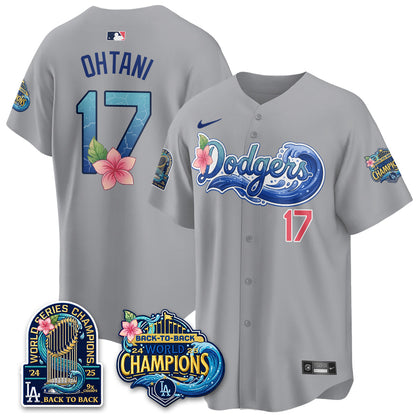 LAD Coastal Vapor Hawaiian Jersey - All Stitched