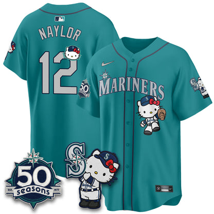 SEA x Meow KT Night Limited Teal Jersey - All Stitched
