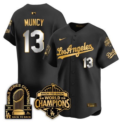 LAD Gold Collection Limited Gold Jersey - 9x & B2B Champs - All Stitched