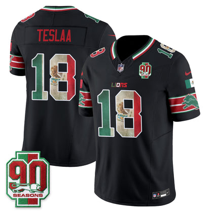 DET Mexico Edition Vapor Jersey - Stitched
