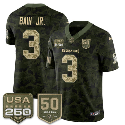 TB 2026 Salute to Service Edition Vapor Jersey - Stitched (Tiktok)