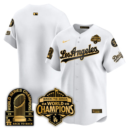 LAD Alternate  Vapor Limited Jersey - 9x Champs - All Stitched