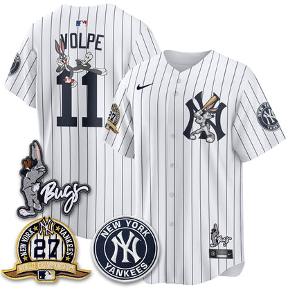 NYY Bunny Vapor Limited Jersey - All Stitched