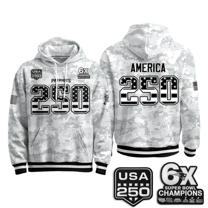 NE 2026 Salute To Service Edition Pullover Hoodie - Printed