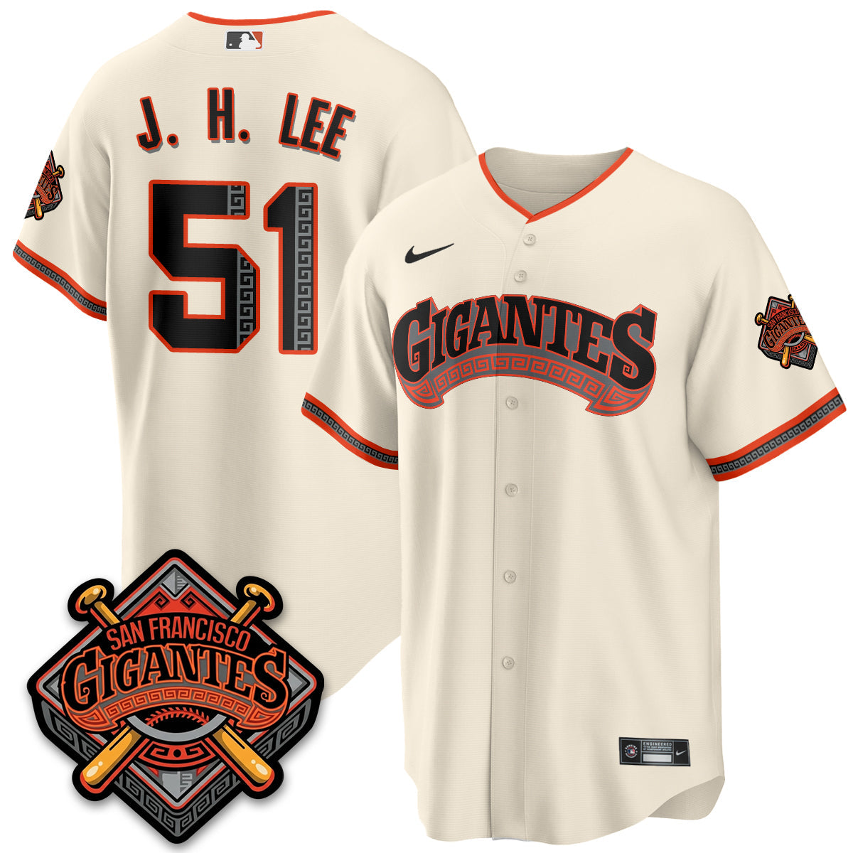 SF GIGANTES Vapor Limited Jersey - All Stitched