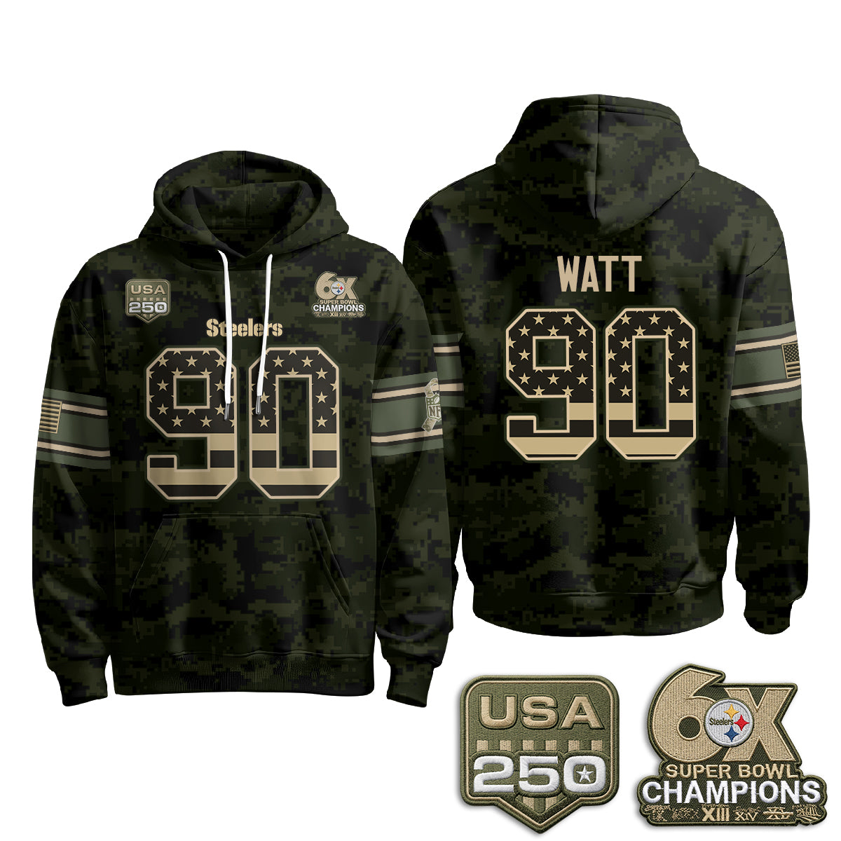 PIT 2026 Salute To Service Edition Pullover Hoodie - Printed