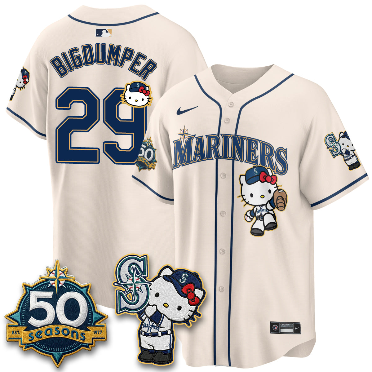 SEA x Meow KT Night Limited Teal Jersey - All Stitched