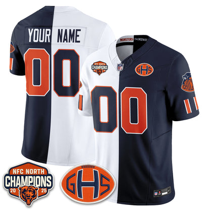 CHI 2026 Rivalries Split Edition Vapor Custom Jersey - Stitched