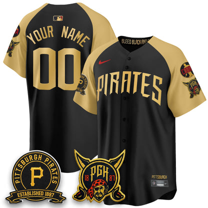 PIT Vapor Limited Custom Jersey - Cobra & Est 1887 Patch - All Stitched