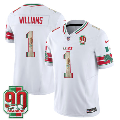 DET Mexico Edition Vapor Jersey - Stitched