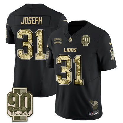 Detroit Lions 2026 Salute to Service Vapor Jersey V2- Stitched