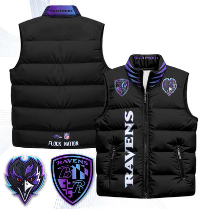 BAL "The Flock" Puffer Vest - Printed (V2)