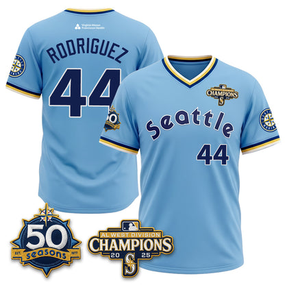 SEA 50th Anniversary Throwback Limited Jersey - All Stitched