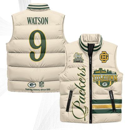 GB 2026 Rivalries Puffer Vest - Printed