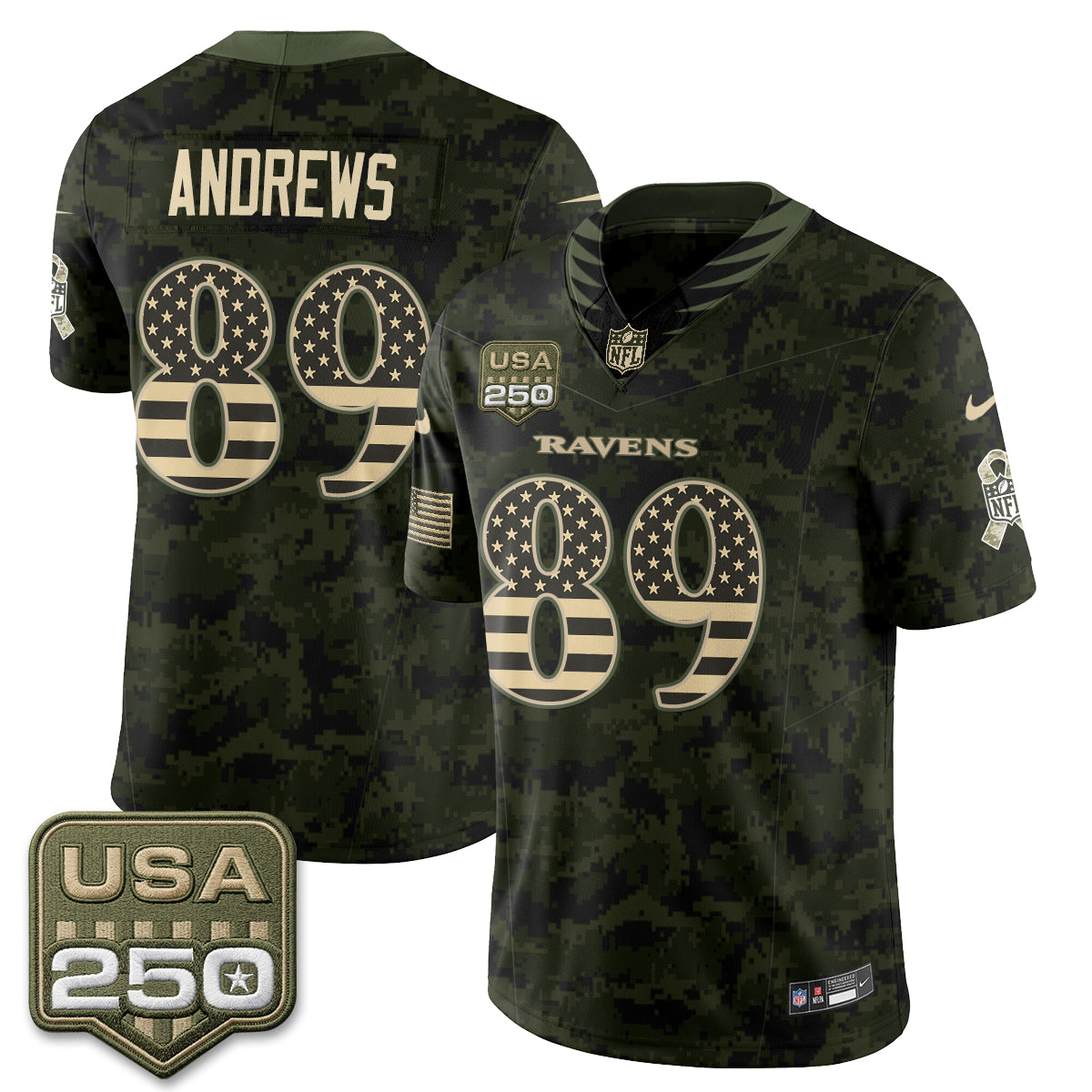 BAL 2026 Salute to Service Vapor Jersey - Stitched