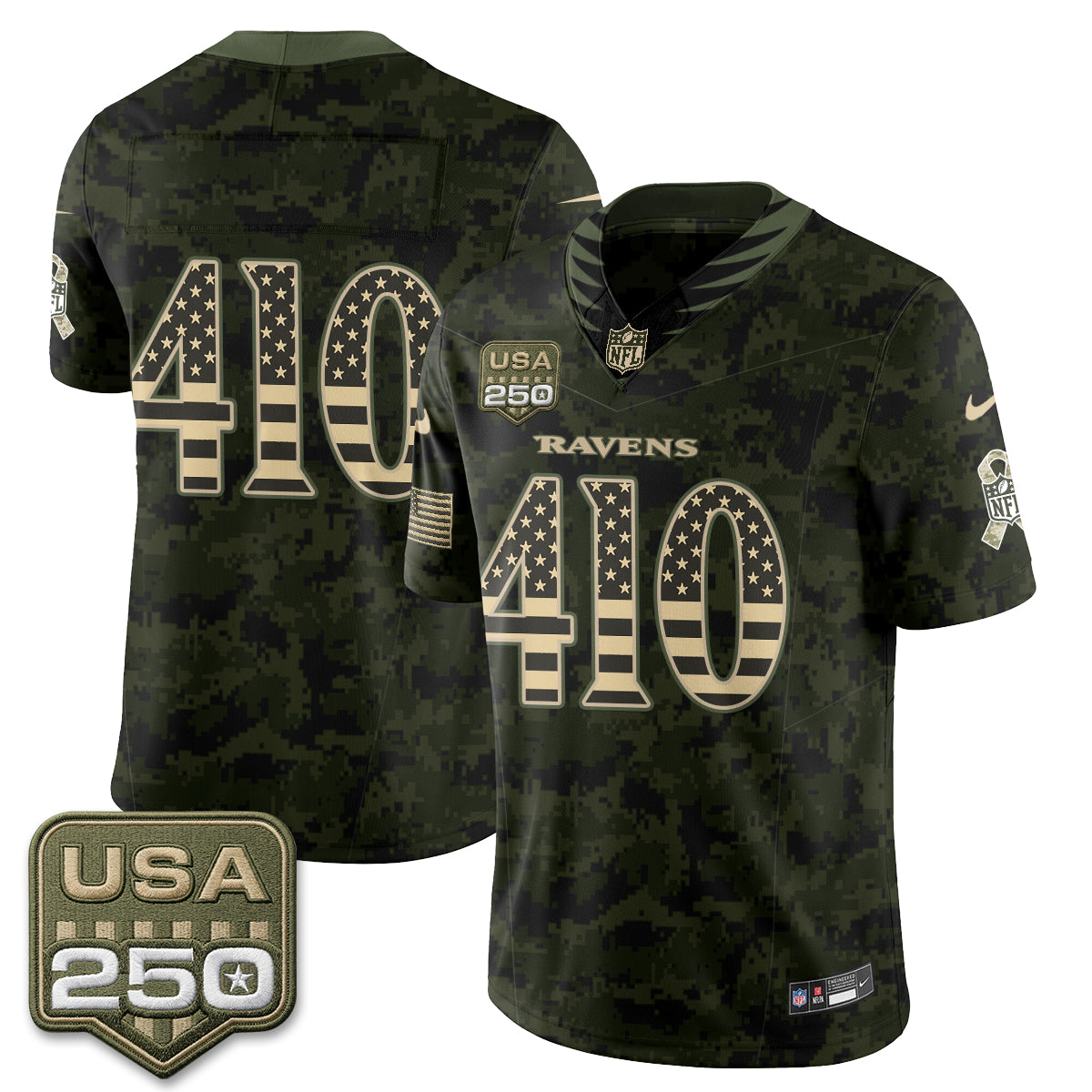 BAL 2026 Salute to Service Vapor Jersey - Stitched