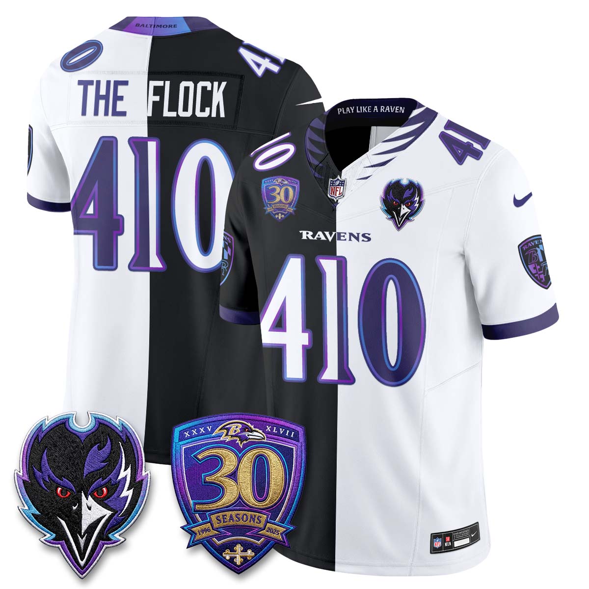 BAL The Next Flight Split Vapor Jersey - Stitched