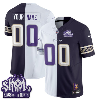 MIN Split Edition Vapor Custom Jersey - Stitched