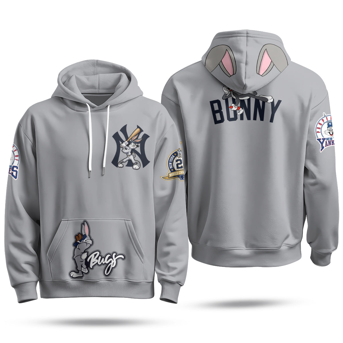 New York Yankees Bunny Vapor Limited Hoodie - Printed