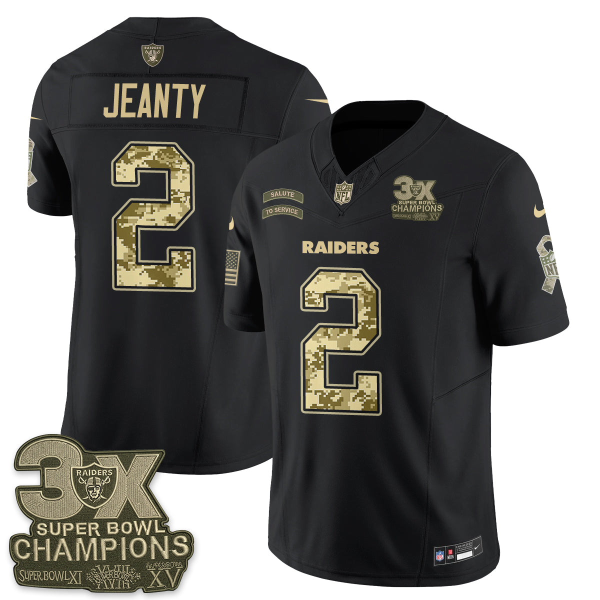LVR 2026 Salute to Service V2 Vapor Jersey - Stitched