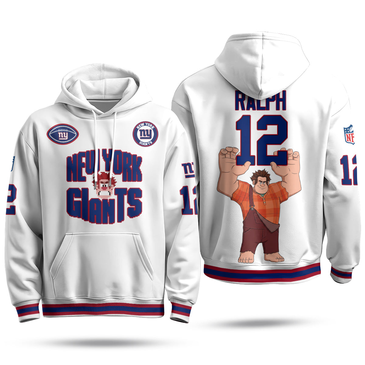 NYG x Arcade Wrecker Edition Pullover Hoodie - Printed
