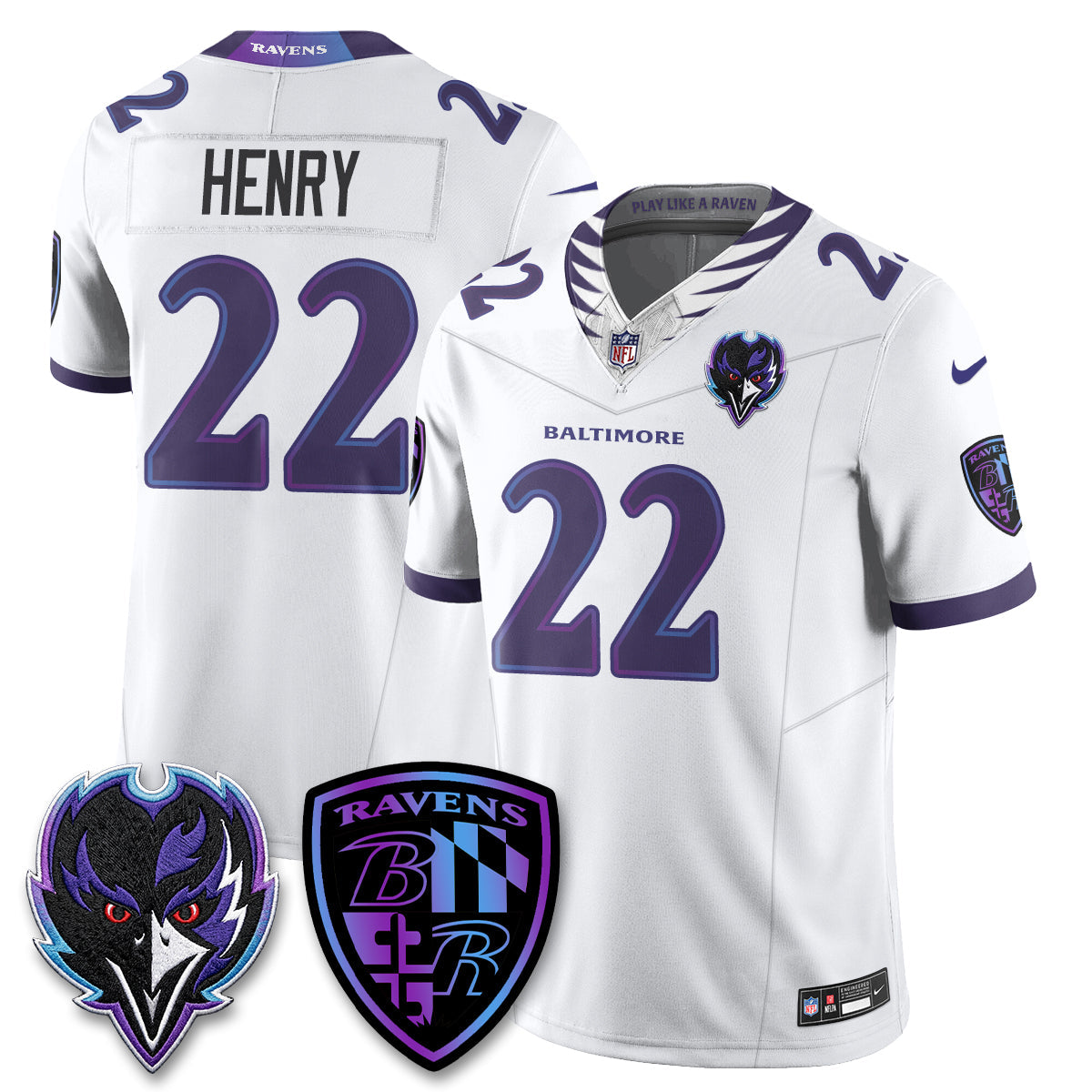 BAL The Next Flight Vapor Purple Jersey - All Stitched