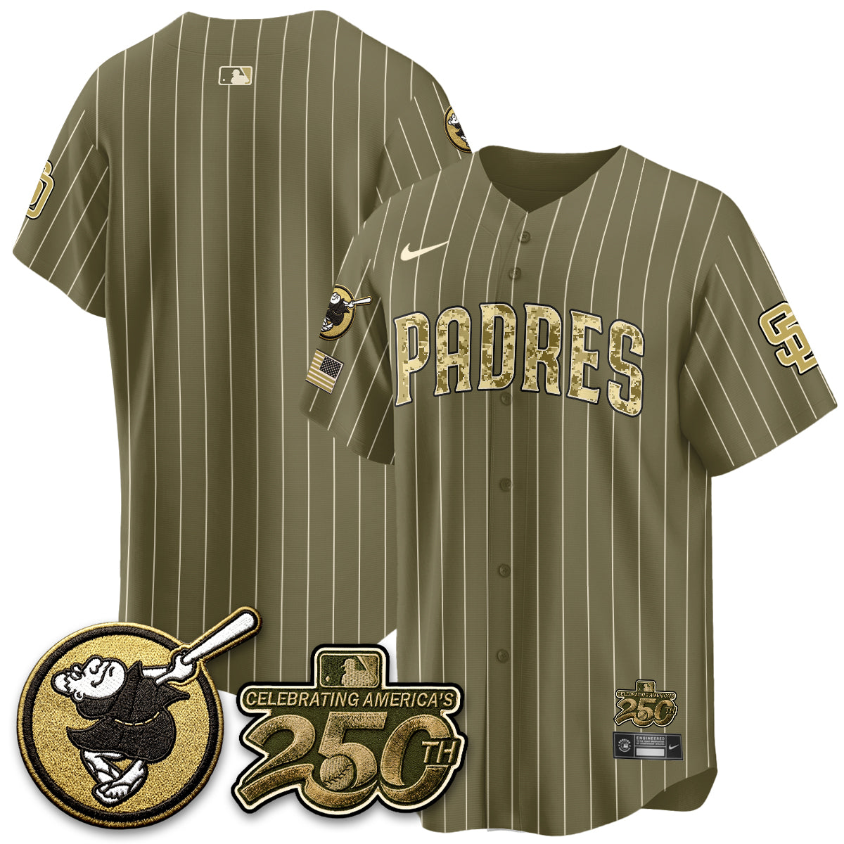 SD 2026 Armed Forces Day Jersey - All Stitched V2