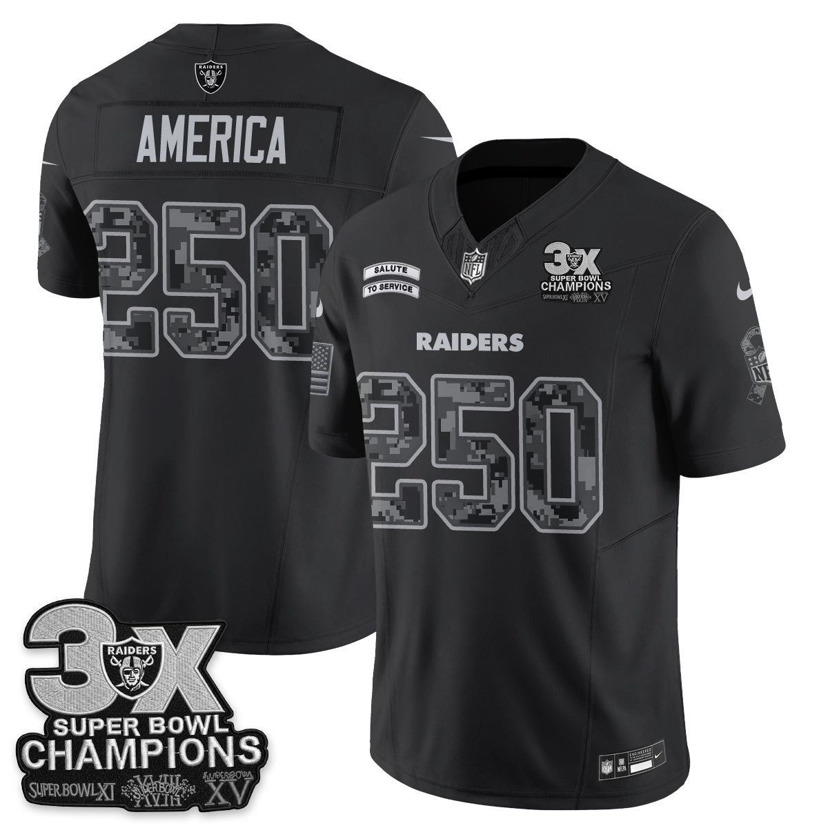 LVR 2026 Salute to Service V2 Vapor Jersey - Stitched