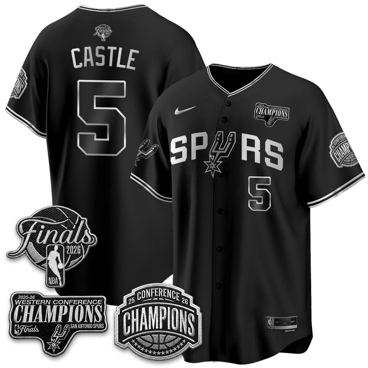 SAS 2026 Basketball Finals Vapor Special Jersey - Stitched