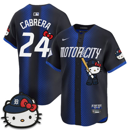 DET x Meow KT Edition Vapor Limited Jersey - Stitched