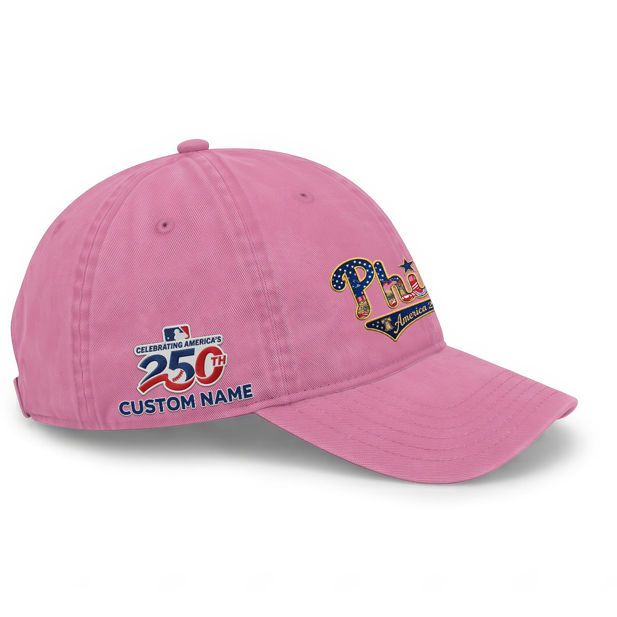 PHI 2026 Independence Day Custom Wash Hat V2- Embroidered
