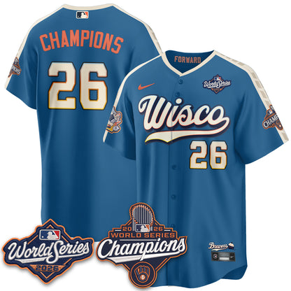 MIL 2026 WS Champions Vapor Home Jersey - Stitched (#11)
