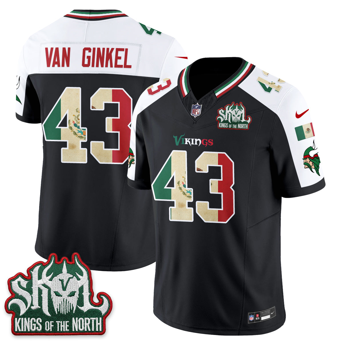 MIN Mexico Edition Vapor Jersey - Stitched