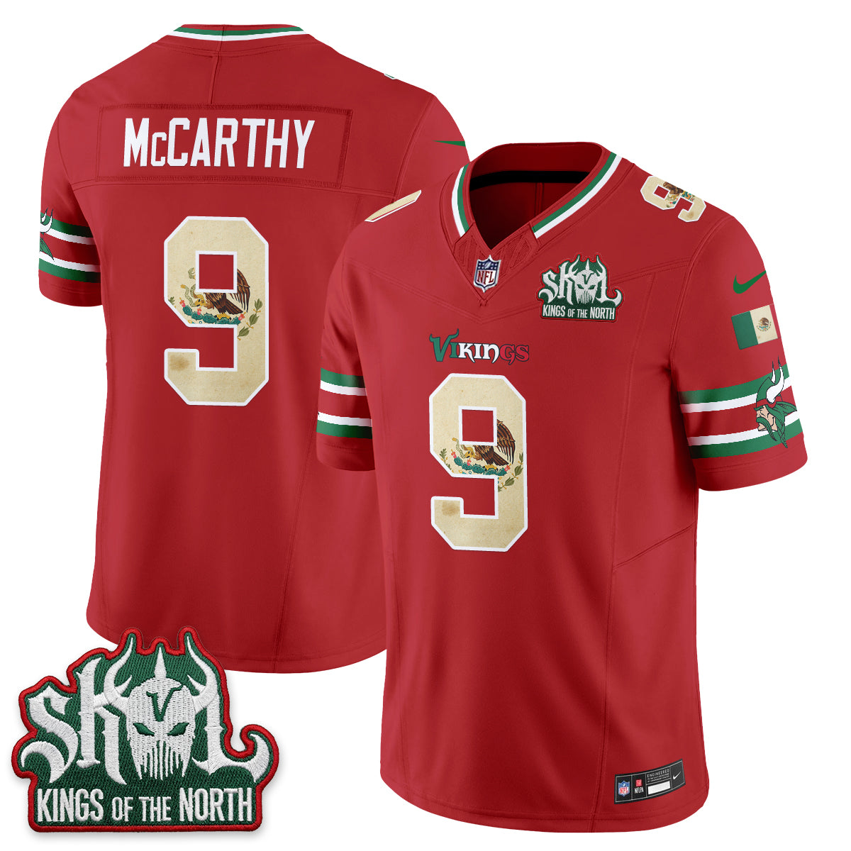 MIN Mexico Edition Vapor Jersey - Stitched