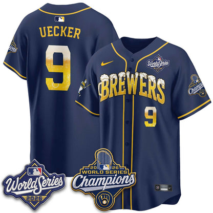 MIL "Pitcher & Pint" 2026 WS Champions Vapor Jersey - Stitched (#32 Tiktok)