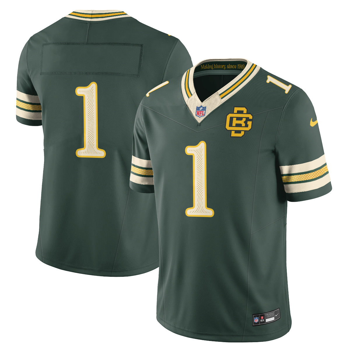 GB 2026 Rivalries Vapor Jersey - Stitched
