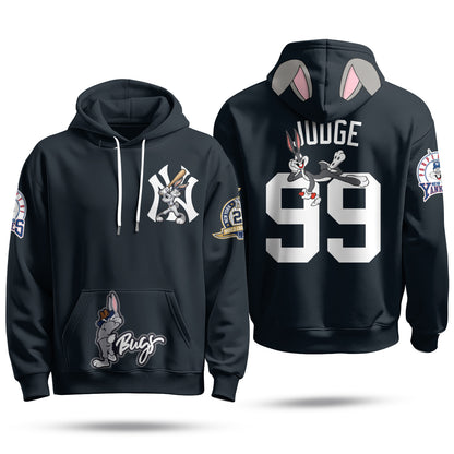 New York Yankees Bunny Vapor Limited Hoodie - Printed