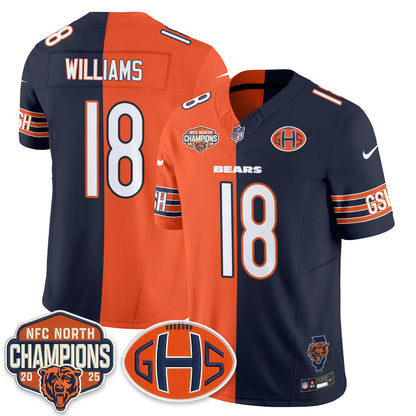 Chicago Bears 2026 Split Edition Vapor Jersey - Stitched