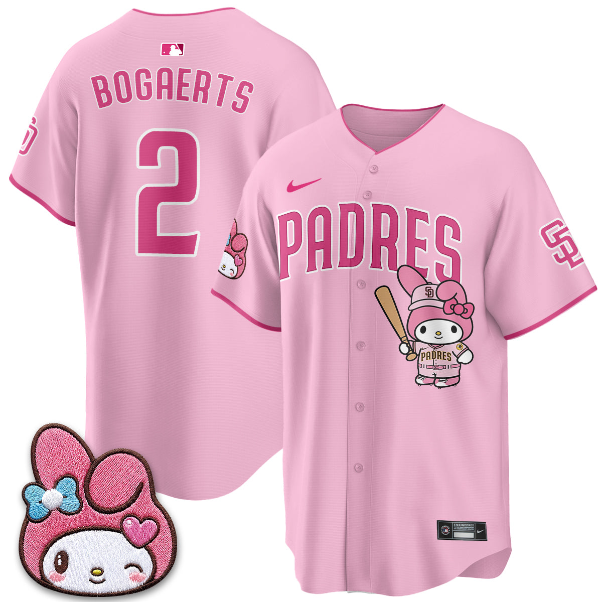 SD x Pink Sanrio Friend Vapor Jersey - Stitched