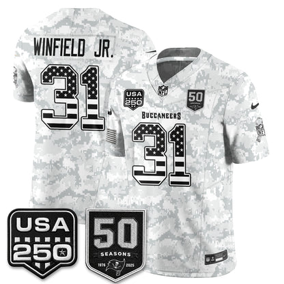 TB 2026 Salute to Service Edition Vapor Jersey - Stitched (Tiktok)