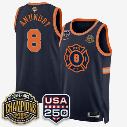 NYK 2026 NBA Eastern Conference Champions City Edition Jersey - Stitched