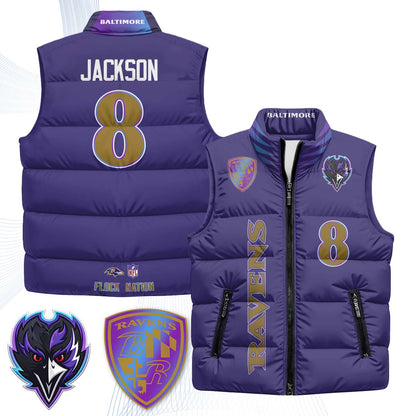 BAL "The Flock" Puffer Vest - Printed (V2)