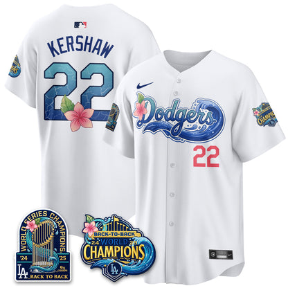 LAD Coastal Vapor Hawaiian Jersey - All Stitched