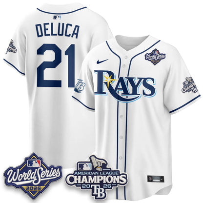 TB WS26 & AL Champions Throwback Jersey - Stitched