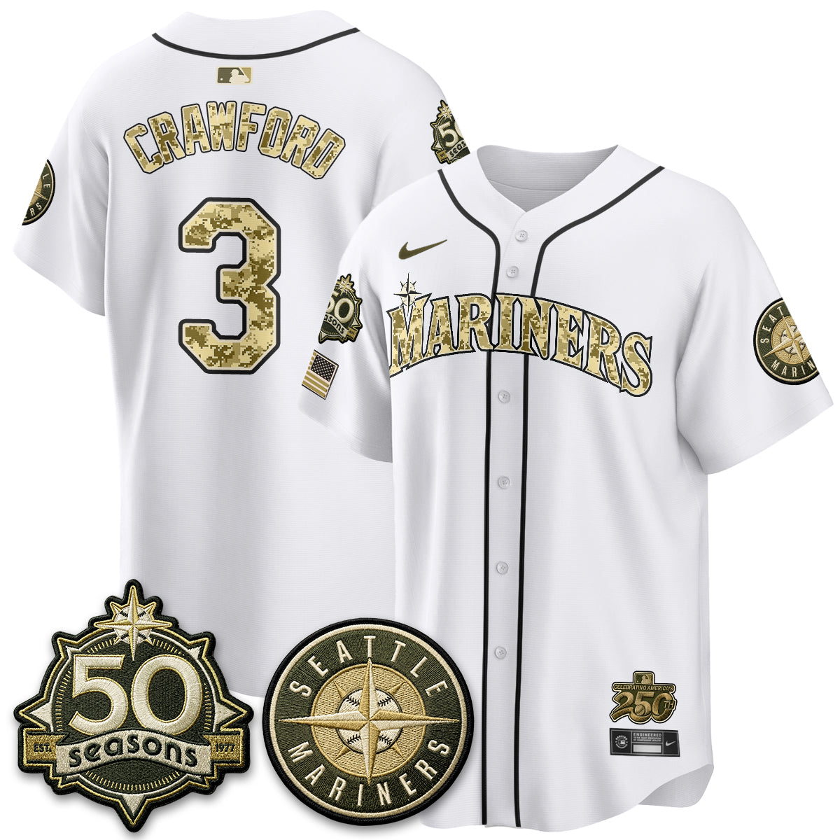 SEA 2026 Armed Forces Day Jersey V3 - All Stitched