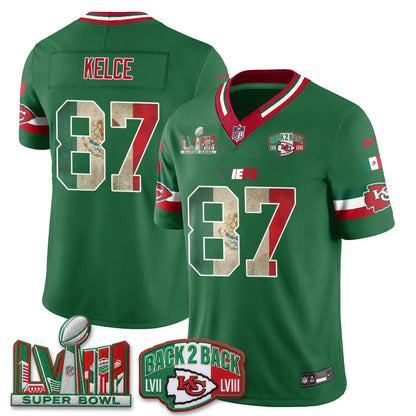 KC Mexico Edition Vapor Jersey - Stitched